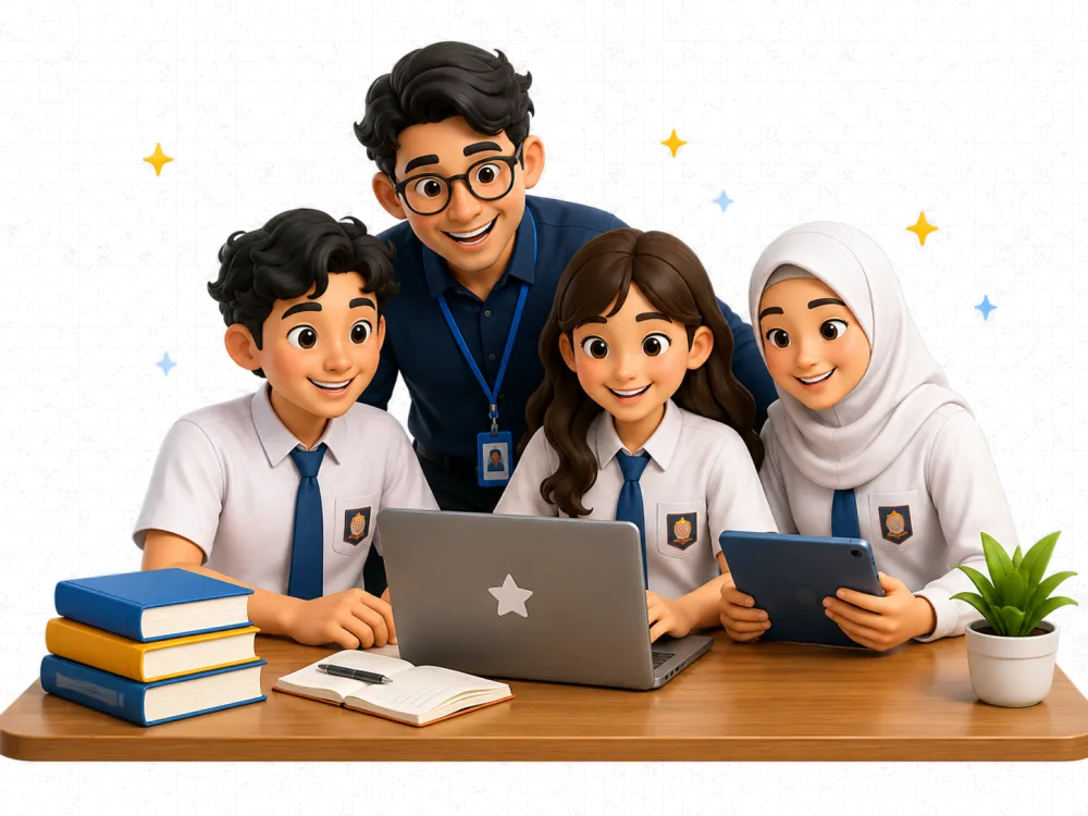 Siswa dan guru mengikuti Try Out TKA Jawa Tengah 2026